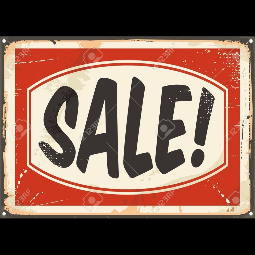 All items going to Goodwill on 6/10 for shop closing!